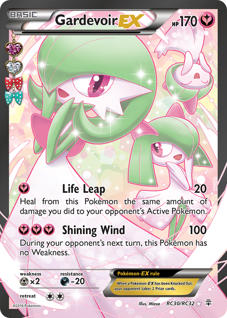 Gardevoir-EX – Generations RC30/RC32 Pokémon card