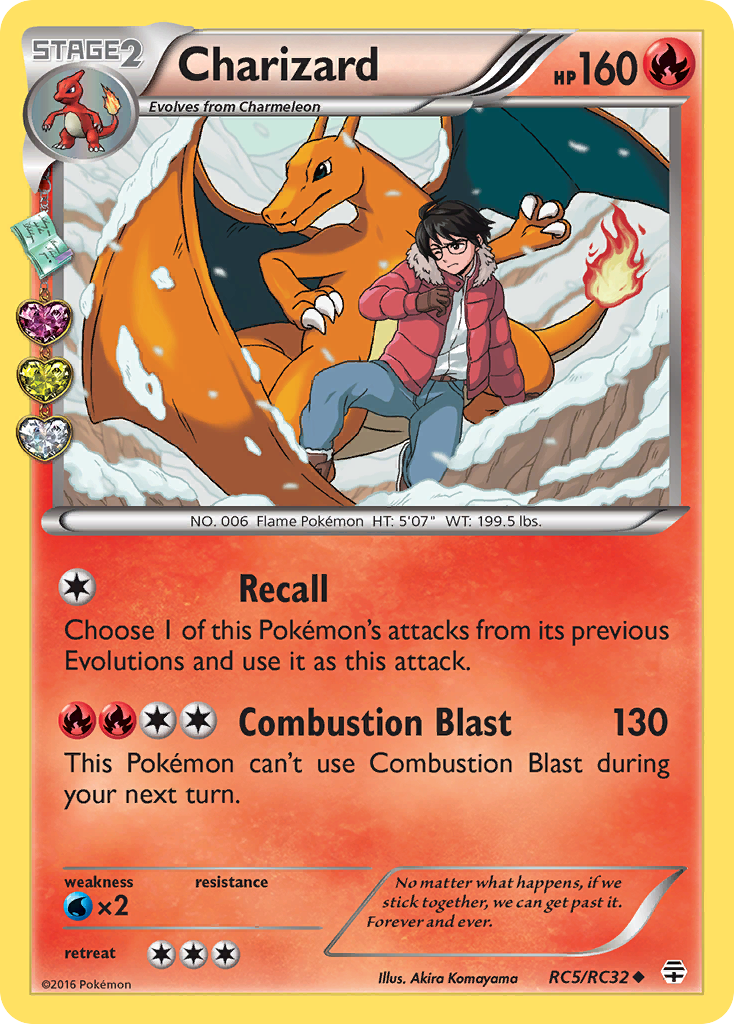 Charizard – Generations RC5/RC32 Pokémon card