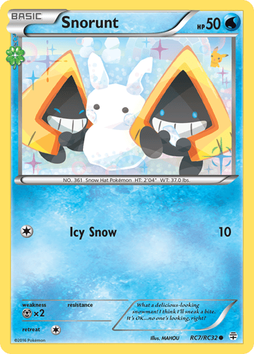 Snorunt - Generations RC7
