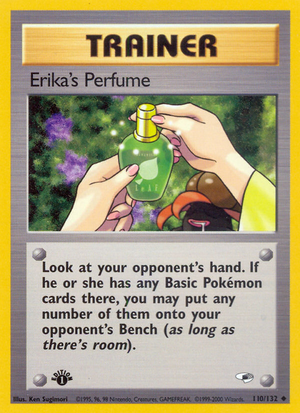 Erika's Perfume – Gym Heroes 110/132 Pokémon card