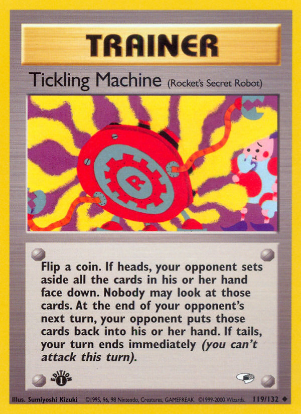 Tickling Machine – Gym Heroes 119/132 Pokémon card