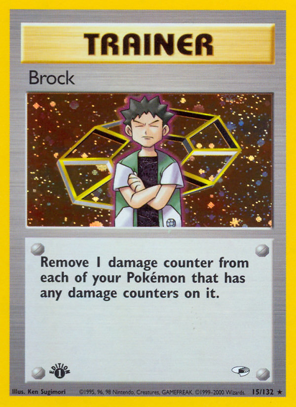 Brock – Gym Heroes 15/132 Pokémon card