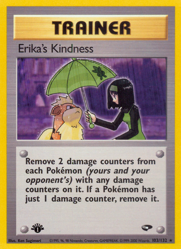 Erika's Kindness – Gym Challenge 103/132 Pokémon card