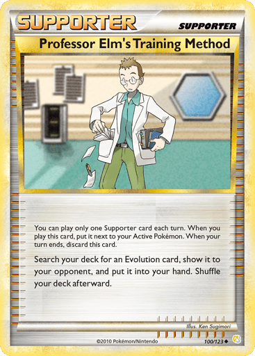 Professor Elm's Training Method - HeartGold & SoulSilver 100