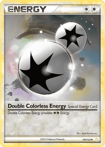 Double Colorless Energy - HeartGold & SoulSilver 103
