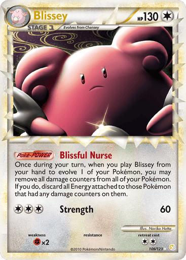 Blissey - HeartGold & SoulSilver 106