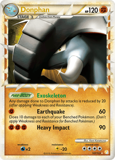 Donphan - HeartGold & SoulSilver 107