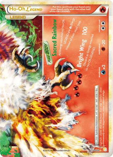 Ho-Oh LEGEND - HeartGold & SoulSilver 112