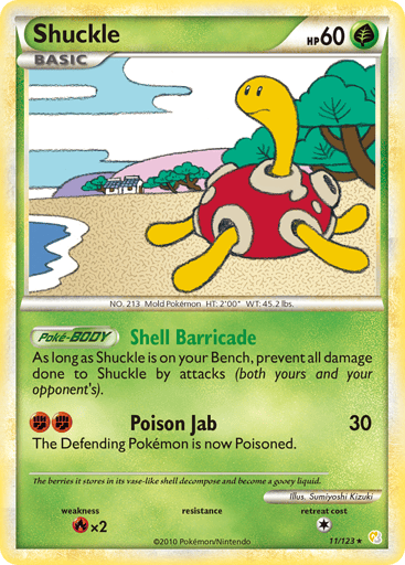 Shuckle - HeartGold & SoulSilver 11
