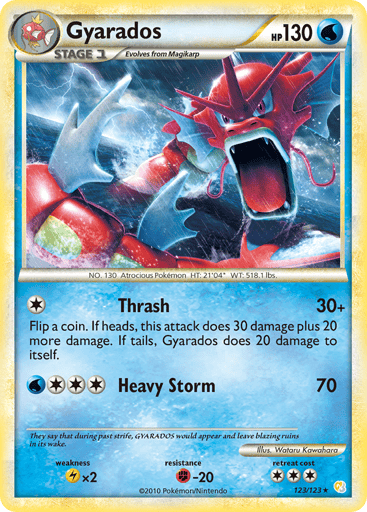 Gyarados - HeartGold & SoulSilver 123
