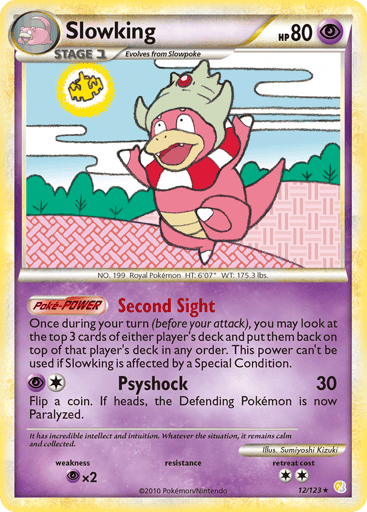 Slowking - HeartGold & SoulSilver 12