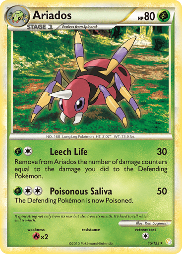 Ariados - HeartGold & SoulSilver 15