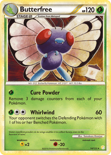 Butterfree - HeartGold & SoulSilver 16