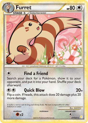 Furret - HeartGold & SoulSilver 21