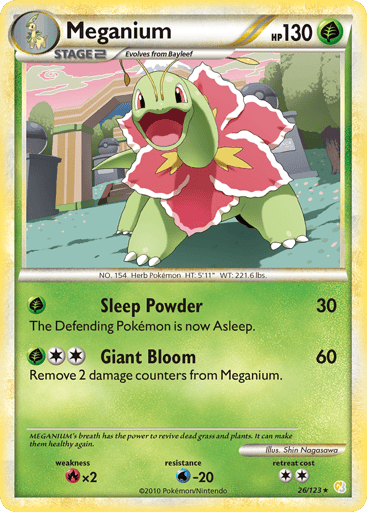 Meganium - HeartGold & SoulSilver 26