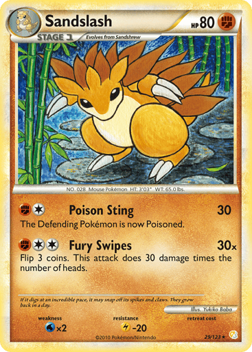 Sandslash - HeartGold & SoulSilver 29