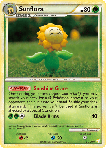 Sunflora - HeartGold & SoulSilver 31