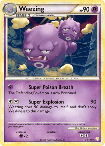 Weezing - HeartGold & SoulSilver 34