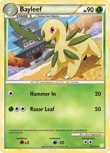 Bayleef - HeartGold & SoulSilver 35