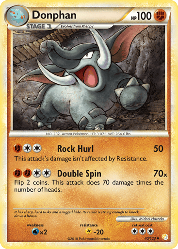 Donphan - HeartGold & SoulSilver 40