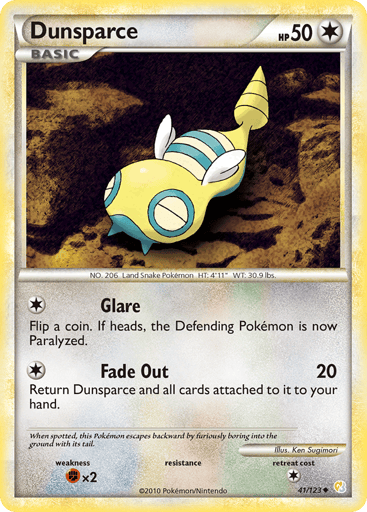Dunsparce - HeartGold & SoulSilver 41