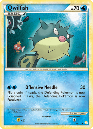 Qwilfish - HeartGold & SoulSilver 50