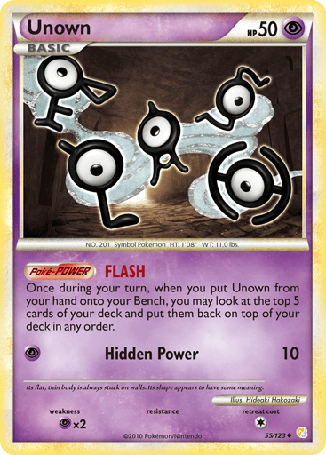 Unown - HeartGold & SoulSilver 55
