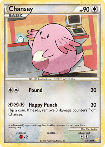 Chansey - HeartGold & SoulSilver 58