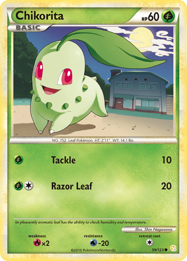 Chikorita - HeartGold & SoulSilver 59