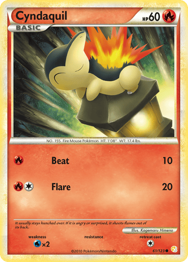 Cyndaquil - HeartGold & SoulSilver 61