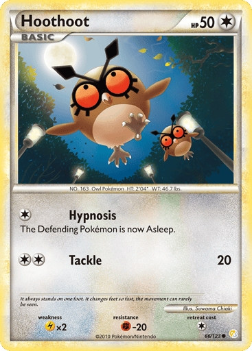 Hoothoot - HeartGold & SoulSilver 66