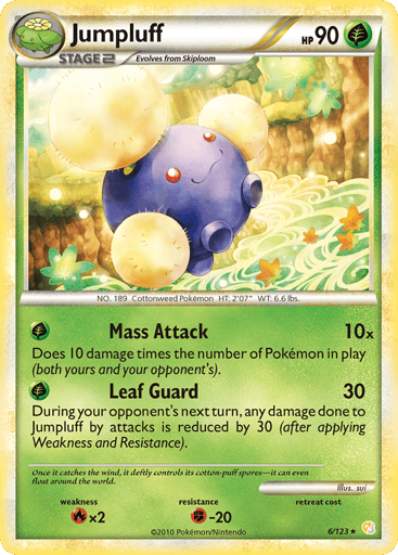 Jumpluff - HeartGold & SoulSilver 6