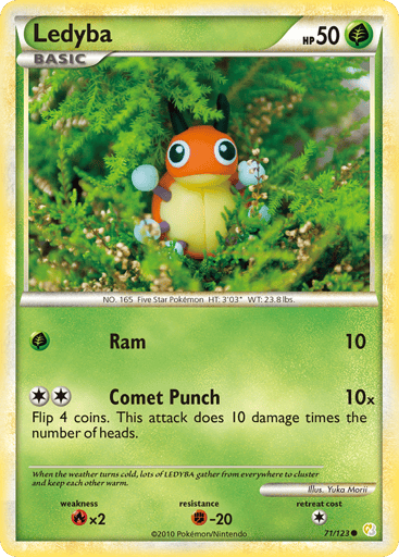 Ledyba - HeartGold & SoulSilver 71
