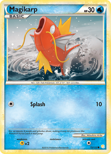 Magikarp - HeartGold & SoulSilver 72