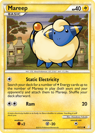 Mareep - HeartGold & SoulSilver 73