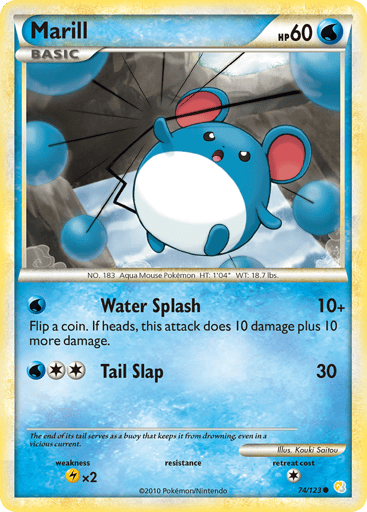 Marill - HeartGold & SoulSilver 74