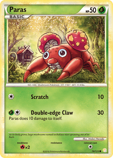 Paras - HeartGold & SoulSilver 76