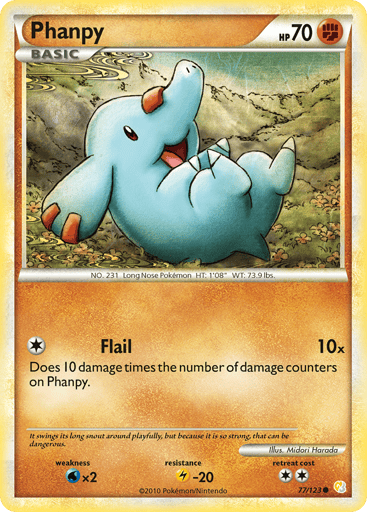 Phanpy - HeartGold & SoulSilver 77