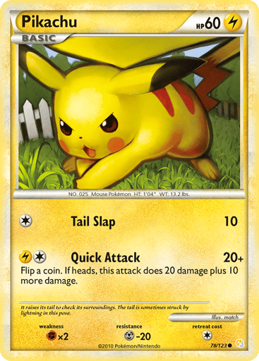 Pikachu - HeartGold & SoulSilver 78