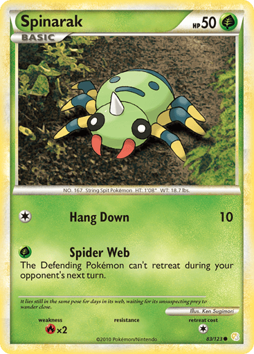 Spinarak - HeartGold & SoulSilver 83