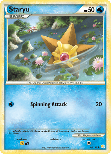 Staryu - HeartGold & SoulSilver 84