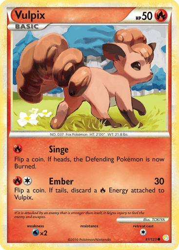 Vulpix - HeartGold & SoulSilver 87
