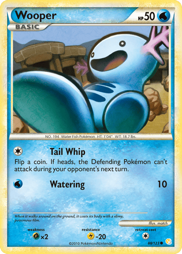 Wooper - HeartGold & SoulSilver 88