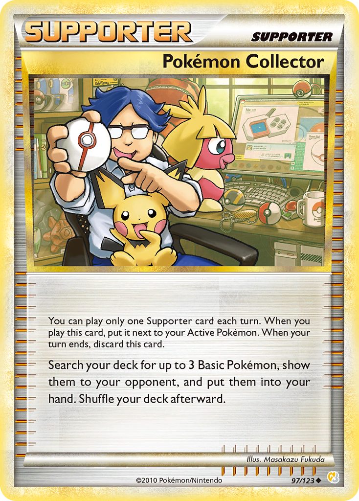 Pokémon Collector – HeartGold & SoulSilver 97/123 Pokémon card
