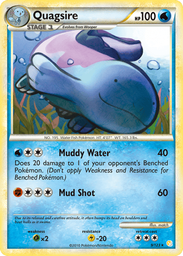 Quagsire - HeartGold & SoulSilver 9