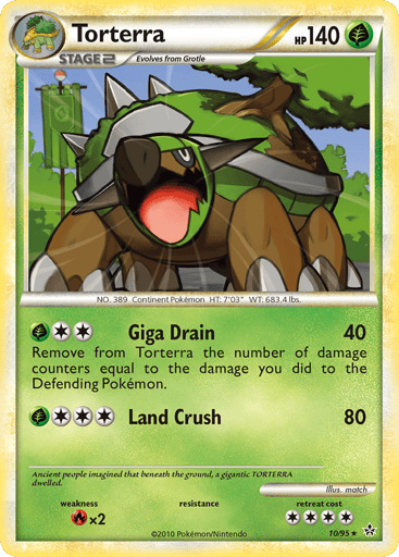 Torterra - HS—Unleashed 10