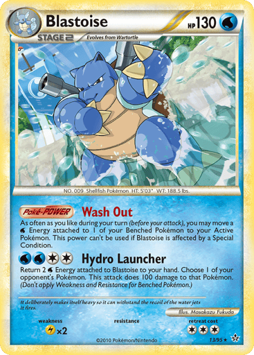 Blastoise - HS—Unleashed 13
