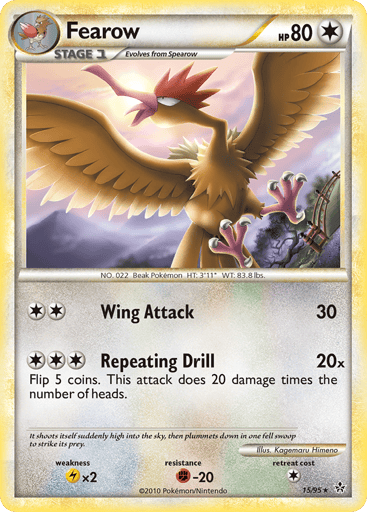 Fearow - HS—Unleashed 15