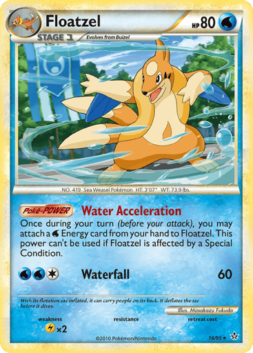 Floatzel - HS—Unleashed 16