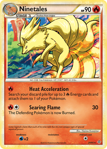 Ninetales - HS—Unleashed 20